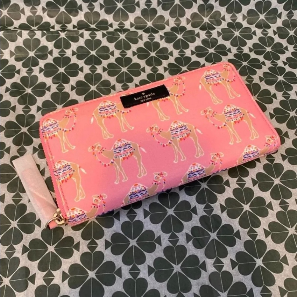 Kate Spade Daycation Camel Neda Wallet